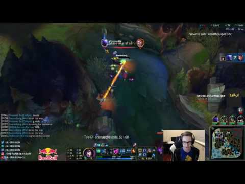 Bjergsen Flash Juking on accident