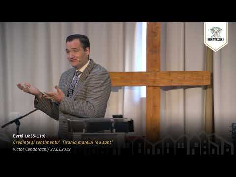 Victor Condorachi - Credința și sentimentul. Tirania marelui “eu sunt”