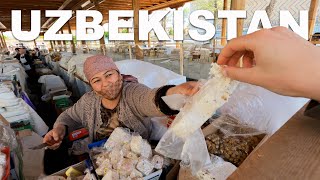 Exploring A Food Market in Uzbekistan