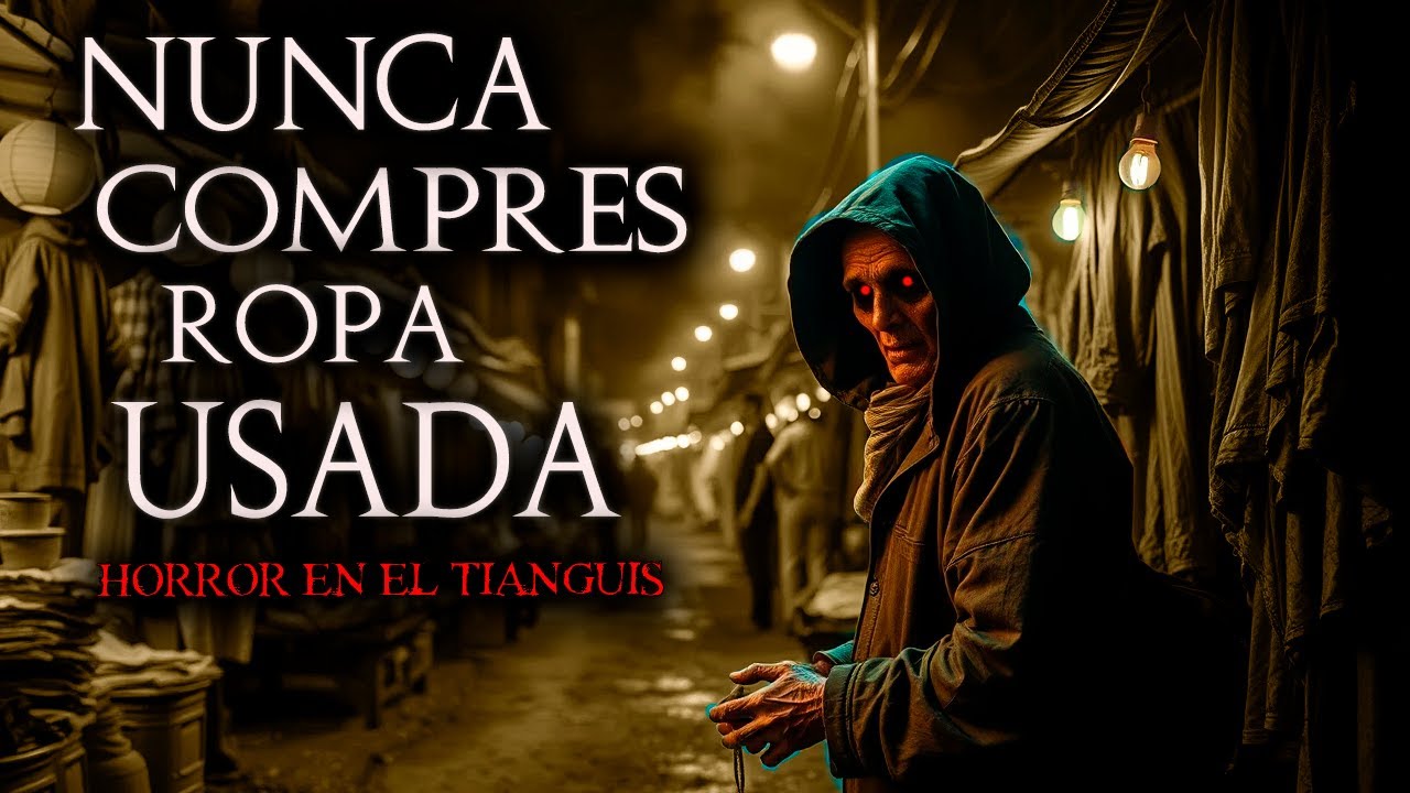 10 HISTORIAS de TERROR Ocurridas en TIANGUIS en MÉXICO | Nunca COMPRES ROPA USADA | Historias Reales