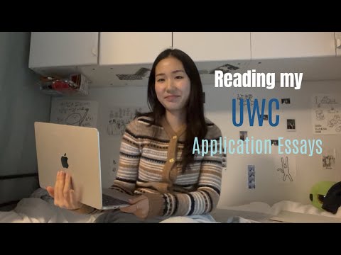 Reading my UWC Application Essays | Essays that got me into UWC | United World College Scholarship