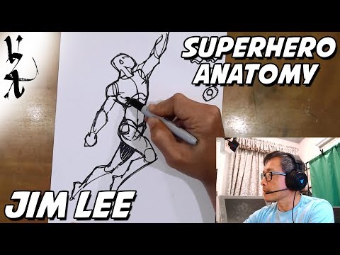 Jim Lee - How to draw Superhero Anatomy and Dynamic Figures