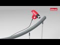 Dolle Aussentreppe Gardenspin 348,5-399,5cm Geschosshöhe 16 Stufen Trimax® Aussen-Ø155cm-youtube_img