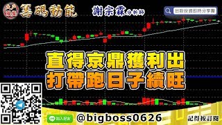【大戶羅盤籌碼動能】 #謝宗霖0506，直得京鼎獲利出 打帶跑日子續旺 (圖)