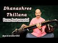 Dhanashree Thillana | Veena Fusion | Veena Instrumental Music | Swathi Thirunal | Karthik Veena