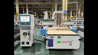 Máy cnc 3 đầu HT-R3, giá rẻ cho xưởng làm nội thất, giường, tủ, bàn, ghế gỗ Công Nghiệp