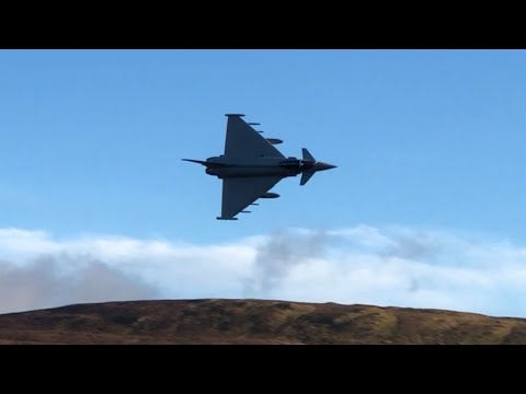 RAF Typhoons - Mach Loop 16th Dec 2025