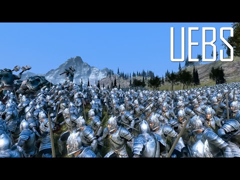 21.000 Dragon Man Weaps vs 23.000 Gondor Captains- Ultimate Epic Battle Simulator 2- UEBS 2