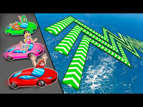 IMPOSSIBLE Flash Speed Boost Race In GTA 5...