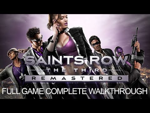 Saints Row 3 The Third Remastered Complete Game Walkthrough Full Game Story Ending
