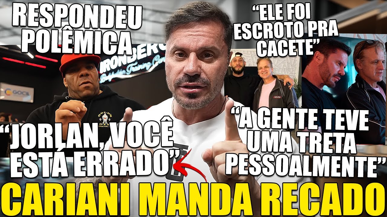 POLÊMICA! CARIANI MANDA RECADO PARA JORLAN E TRETA PESADA COM O COACH DO RAMON GANHA NOVOS DETALHES