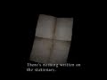 Reading Mary's Letter - Silent Hill 2 