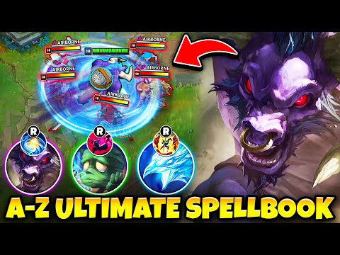 When Alistar Gets Orianna and Malphite's Ultimate... (THIS IS BROKEN) | A-Z ULTIMATE SPELLBOOK EP 2