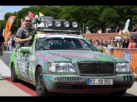 Rallye Offizieller Start - 7. Baltic Sea Circle Starting Line - Up die Teams verlassen Hamburg #1