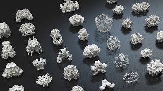 Download the video "SimpSymm - procedural modeling algorithm"