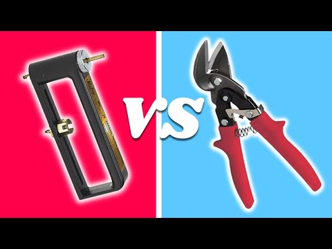 Malco HC1 Hole Cutting Tool OR AVIATION SNIPS..WHICH WAY IS FASTER?