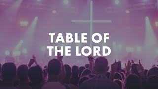 Table Of The Lord