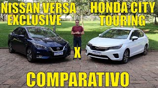 Honda City Touring x Nissan Versa Exclusive