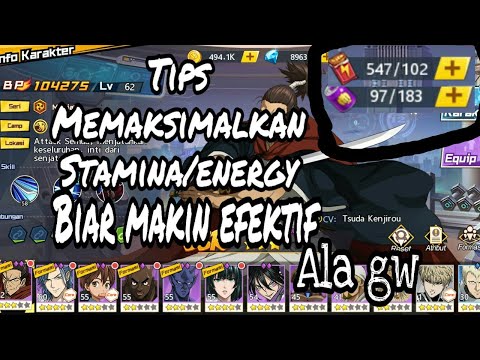 "MEMAKSIMALKAN STAMINA/ENERGY YANG ADA. UDAH PADA TAU ?" One Punch Man The Strongest