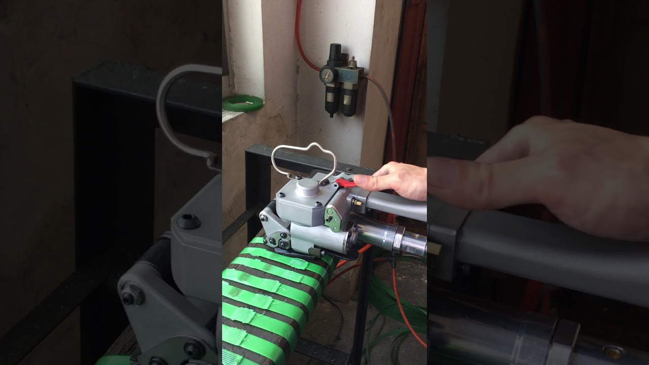 XQD-19 PET Strapping Tool Pneumatic Strapping Machine Email:melody@cnzdpack.com www.cnzdpack.com