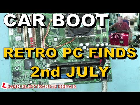 Learn Electronics Repair 6 CAR BOOTY 22 MARCH 2021