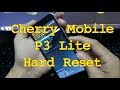 Cherry Mobile Flare P3 Lite Hard Reset