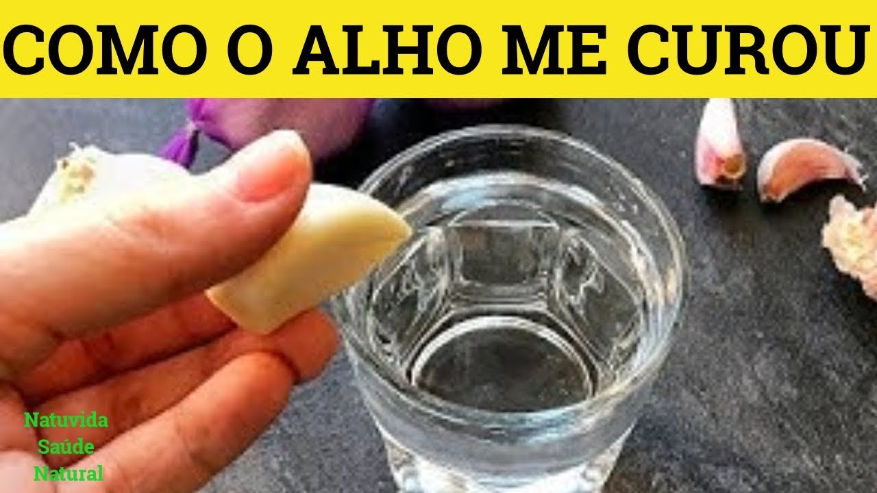 Água Com ALHO em JEJUM e Veja os MILAGRES acontecerem na sua SAÚDE