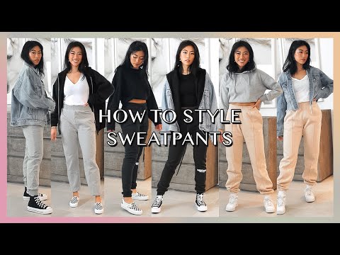 How To Style Sweatpants with My Favorite Basics | Cozy...