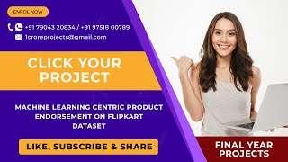 Endorsement of Machine Learning-Centric Products on the Flipkart Dataset Using Python