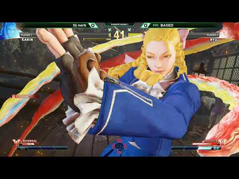 Combat for a Cause: MH - SFV Winners Round 1 DJ norb (Karin) vs MR. | BASED (Ryu)