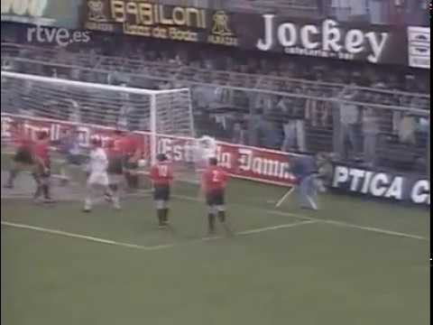 Valencia CF 1 CA Osasuna 2 (Liga 1991-1992)
