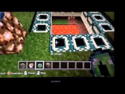 comment construire un portail de l'ender sur minecraft