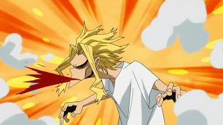All Might coughing up blood for 4 minutes and 5 se