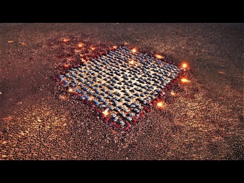 HEAVILY ARMED SOLDIERS SURROUNDED BY 2 MILLION EVIL ORC & ZOMBIES -#ultimateepicbattlesimulator2