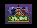 Opening To Sesame Songs Monster Hits 1990 VHS