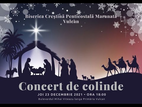 Concert de colinde 23 Decembrie 2021