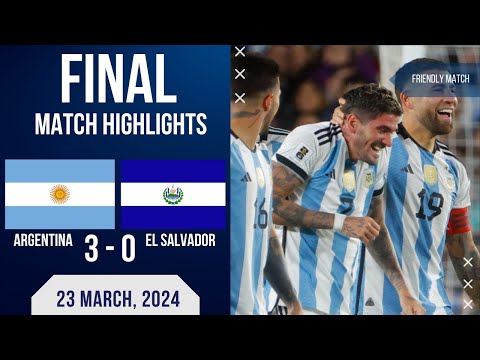 Argentina 3-0 El Salvador