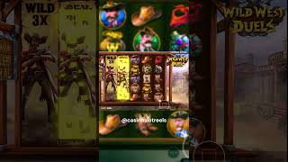 Wild West Duels l 25x Wild ile Gelen Big Win #slot #casino #shorts