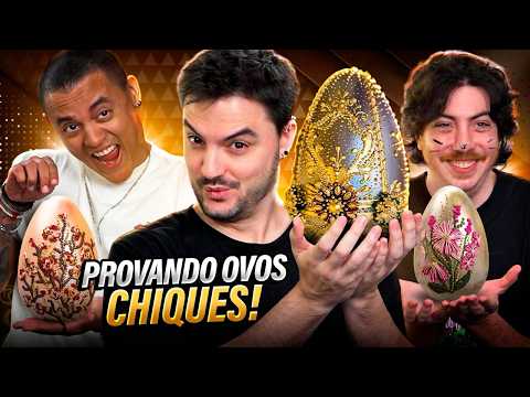 OPENING FANCY EASTER EGGS