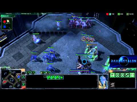 StarCraft II - FireFly vs KeX - PvP - Metalopolis (HD 1080p)