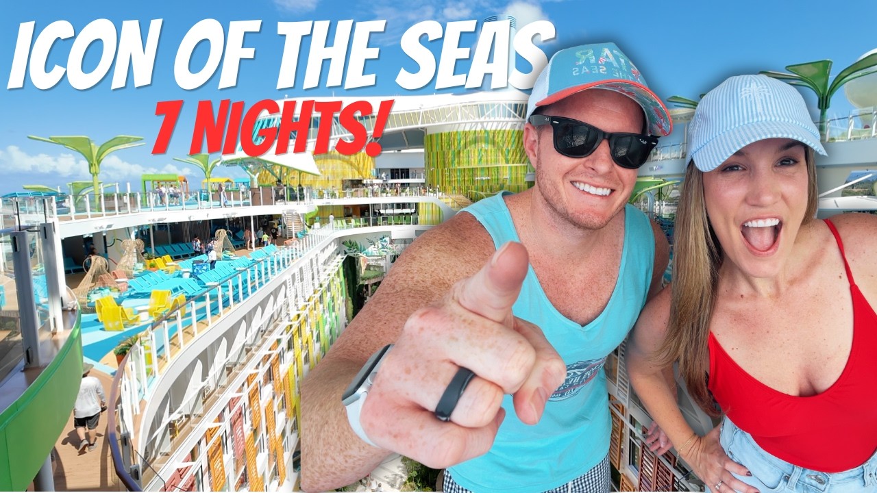 Boarding ICON OF THE SEAS For 7 Nights! The World's Biggest Cruise Ships