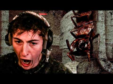 CHASED BY A GIANT CENTIPEDE...