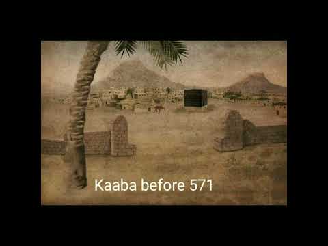 Evolution of kabba from 571 to 2021.