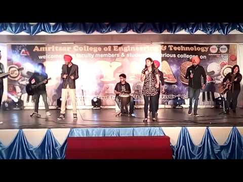 2S Rapper SAM Sharma Band Performance in ACET on Pryaas'15