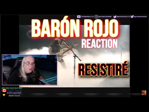 Barón Rojo Reaction - Resistiré - First Time Hearing - Requested