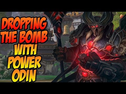 DROPPING THE BOMB WITH POWER ODIN IN GM DUEL! - GrandMasters Ranked Duel - SMITE