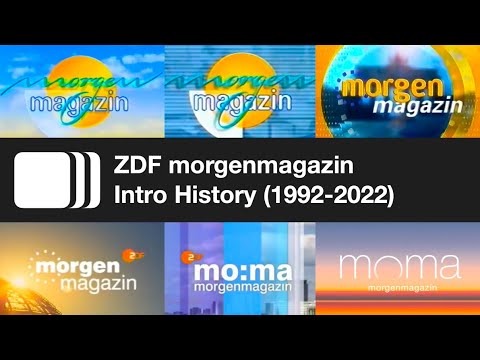 ZDF morgenmagazin Intro History (1992-2022)