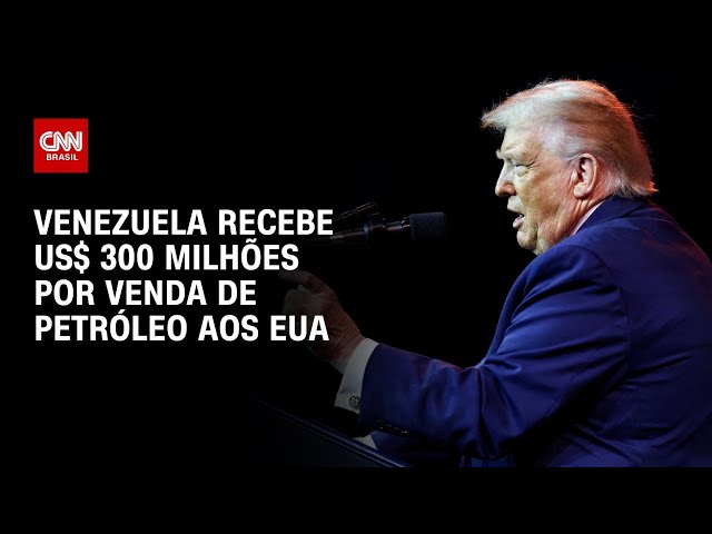 Trump diz que EUA retiraram 50 milhões de barris de petróleo da Venezuela | CNN PRIME TIME
