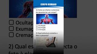 Quiz do Corpo Humano