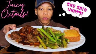 JUICY OXTAIL SOUL FOOD MUKBANG + DISCUSSING BRITTANY & ABBY HENSEL